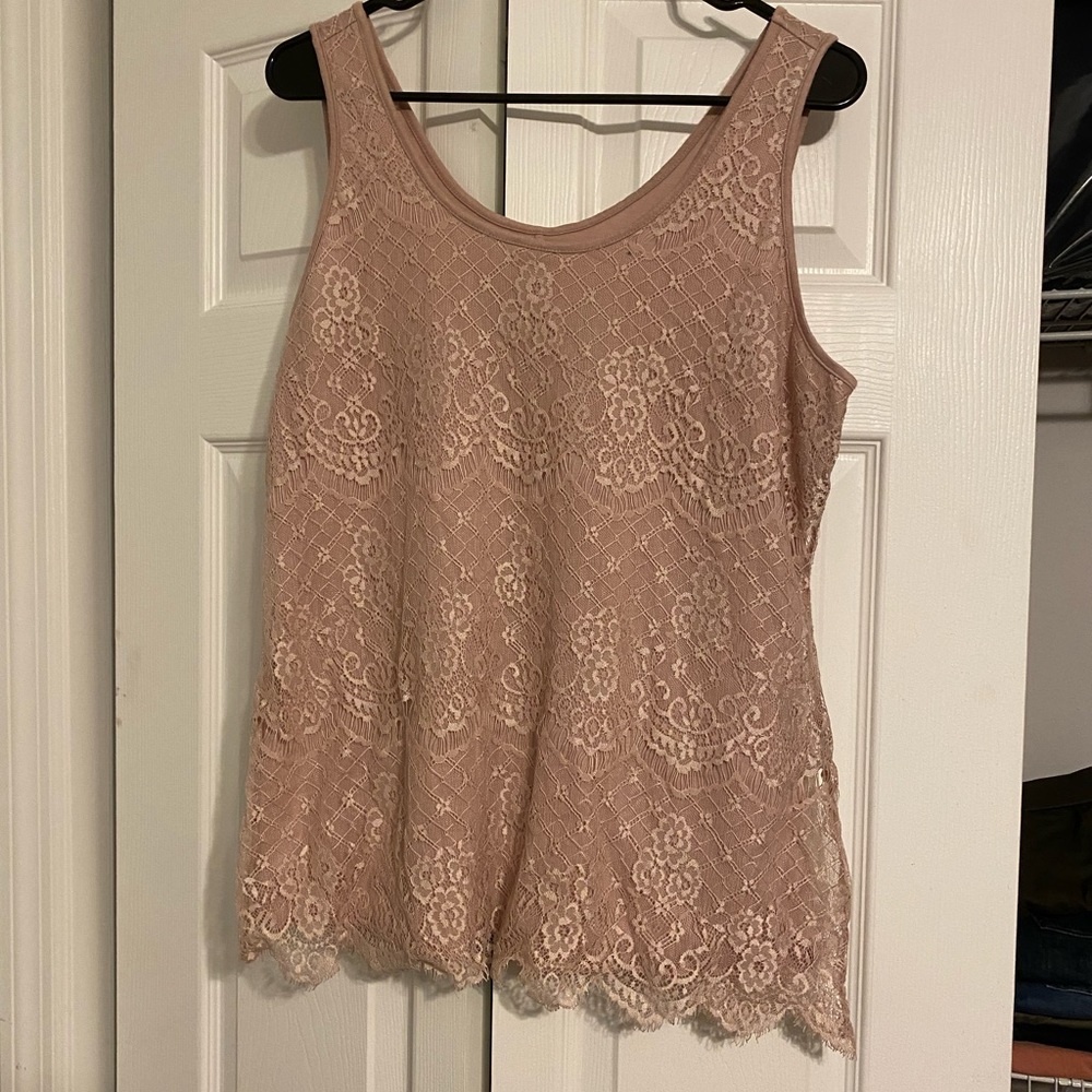 Lace top from Maurice’s